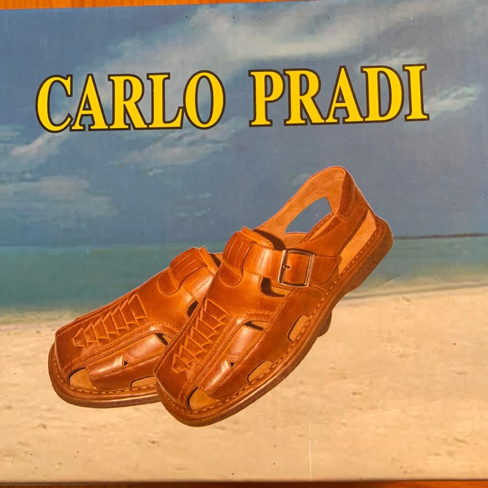 NIB Carlo Pradi shoes sandals genuine leather size 10 M